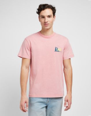 Camp Tee in Cassie Pink