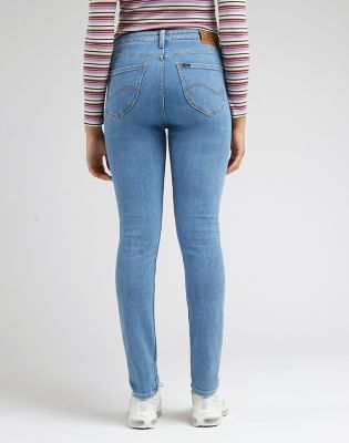 Jeans Mujer Tiro Alto Scarlett High Skinny Fit Worn Eboy - Lee