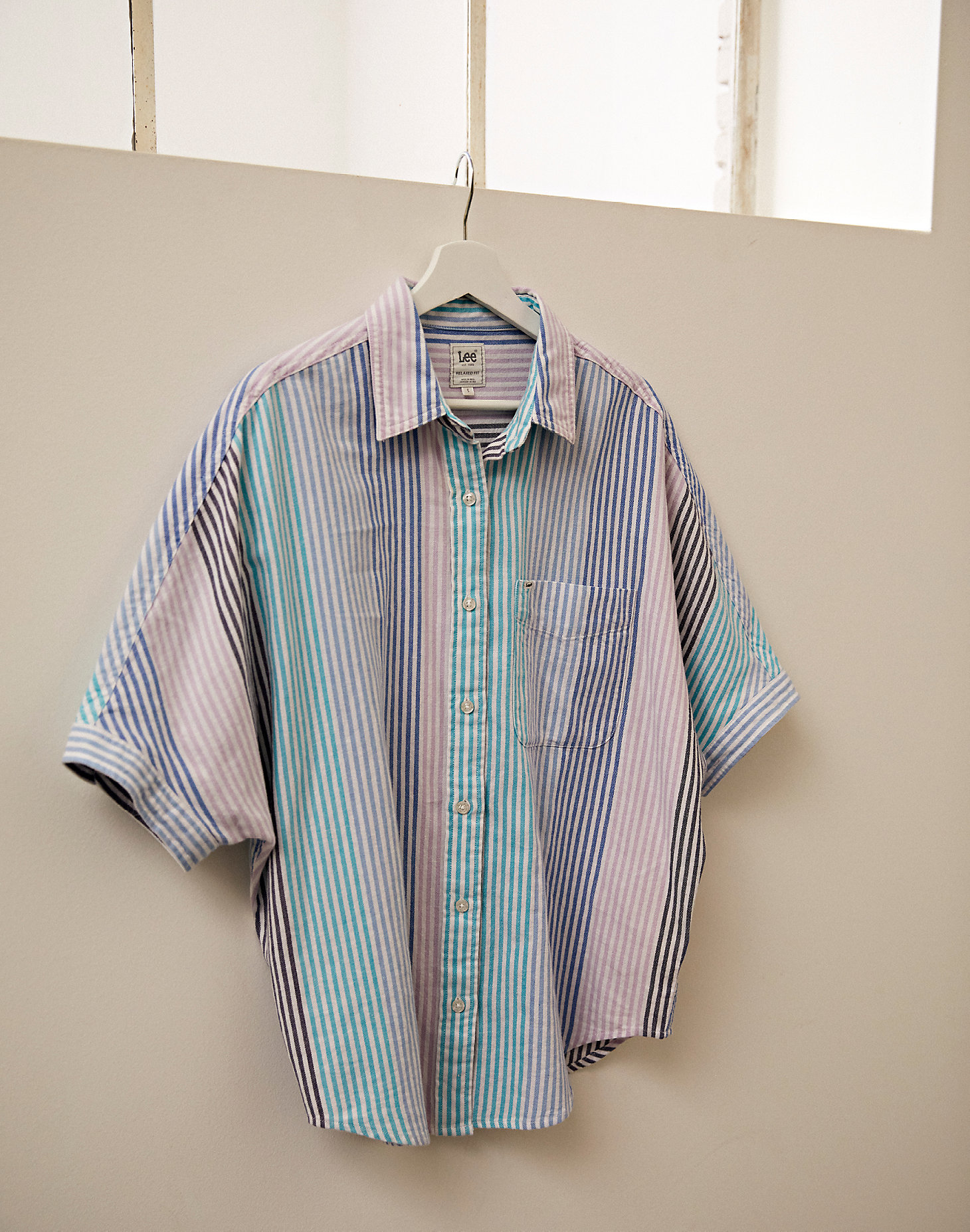 Relaxed One Pocket Shirt in Ferris main view