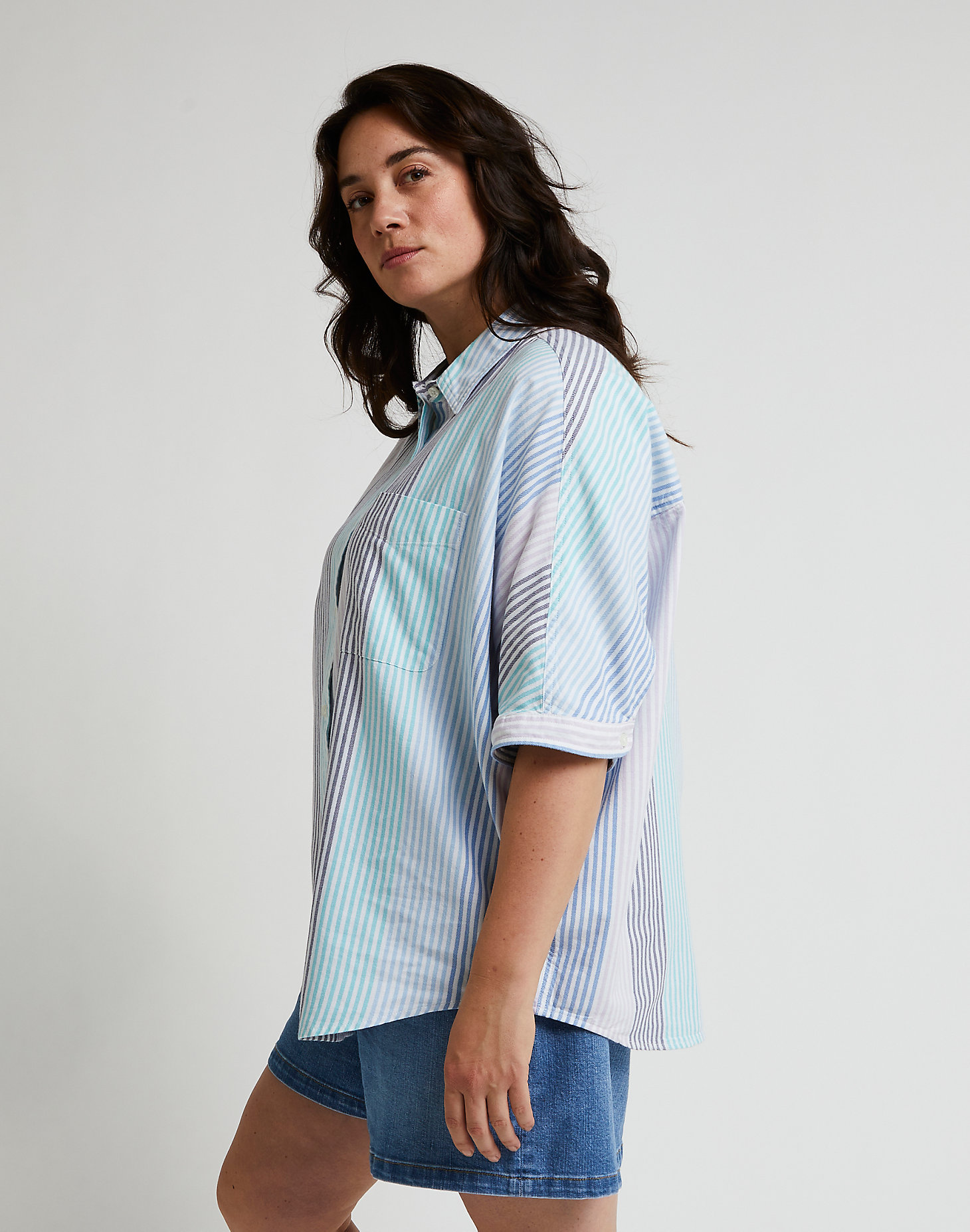 Relaxed One Pocket Shirt in Ferris alternative view 3