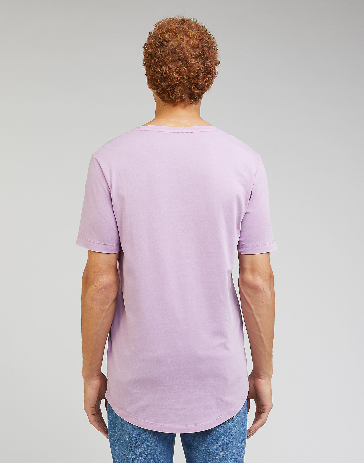 Shaped Tee in Pansy alternative view 1