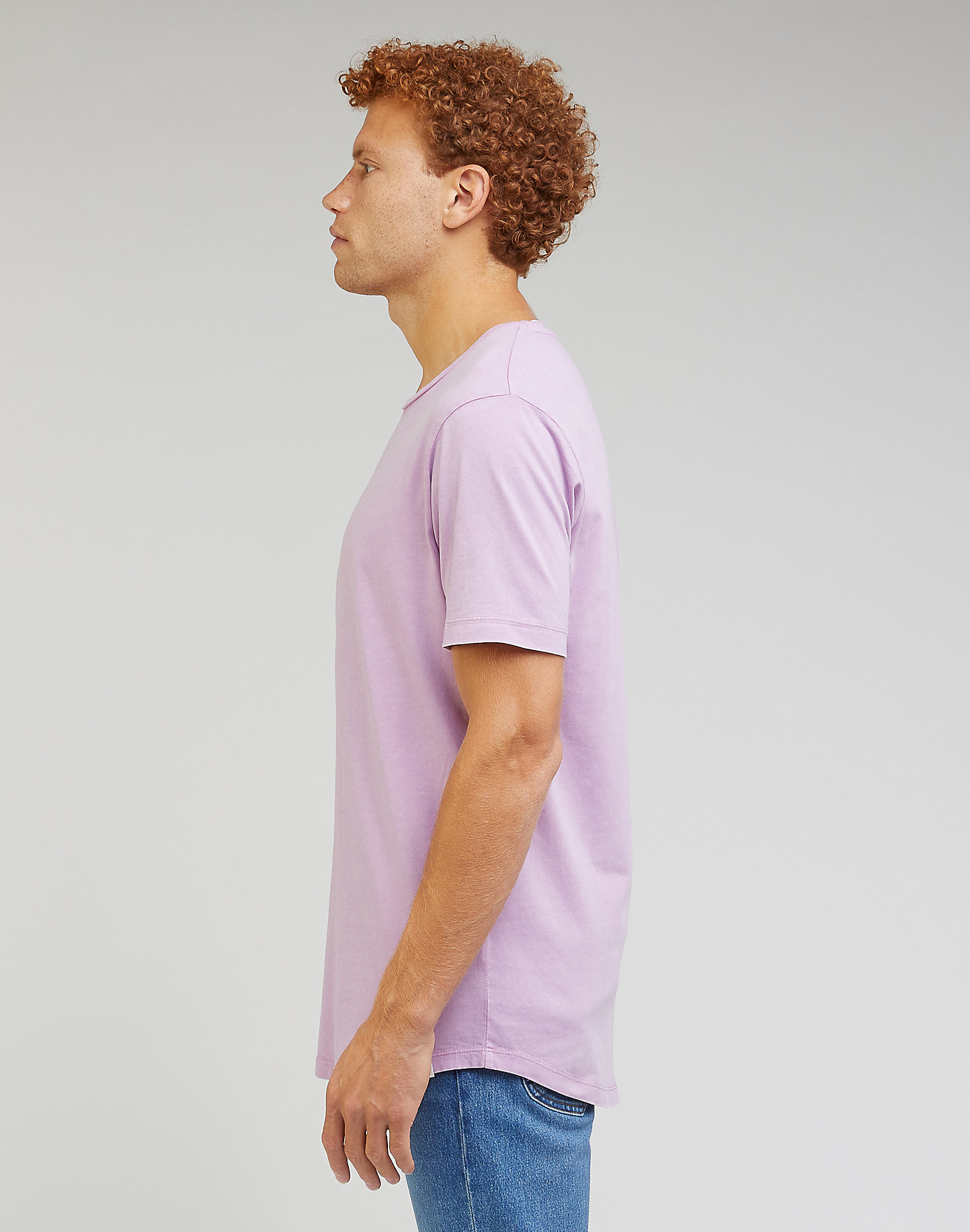 Shaped Tee in Pansy alternative view 3