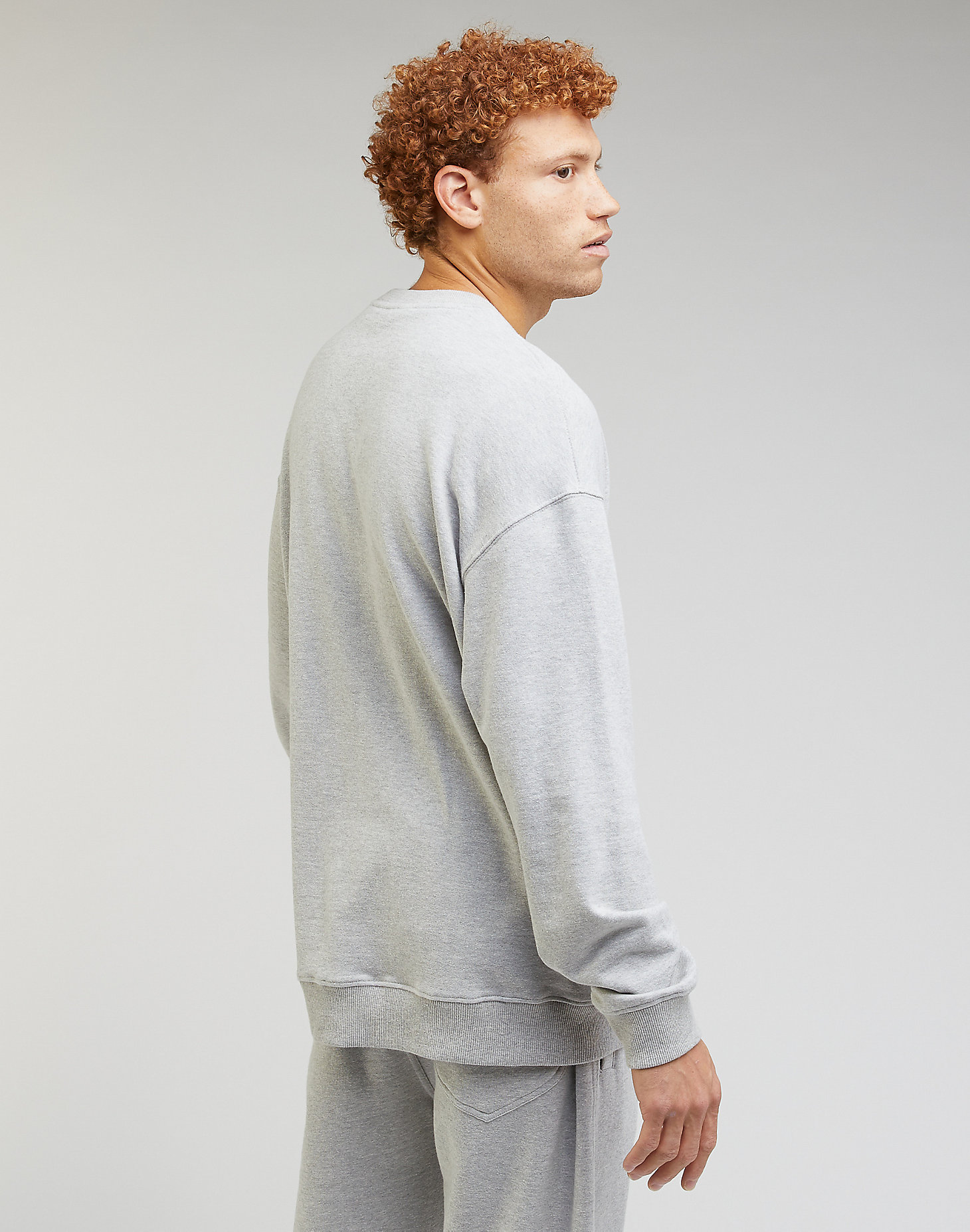 Core Loose Sweatshirt in Sharp Grey Mele alternative view 1