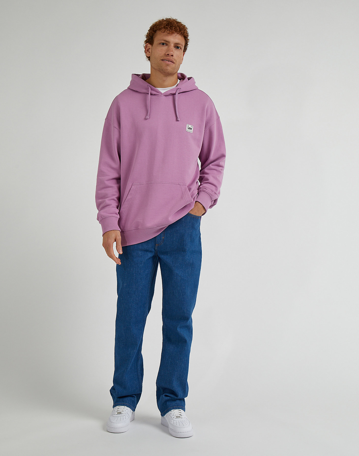 Core Loose Hoodie in Pansy alternative view 2