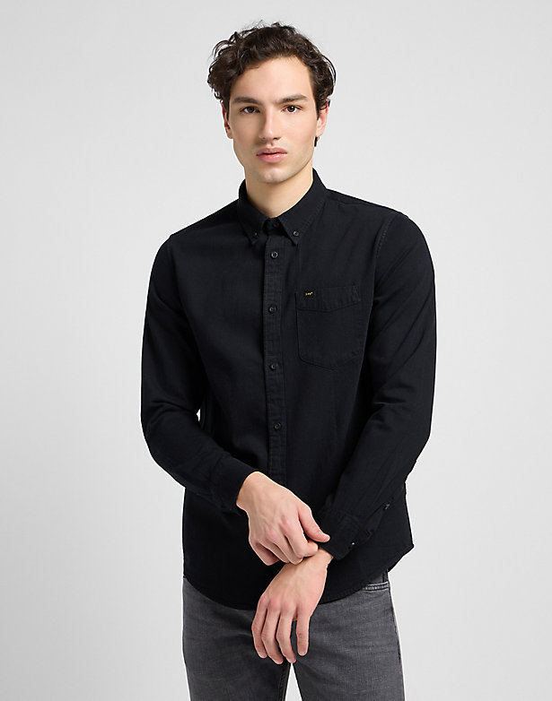 Button Down Shirt in Black