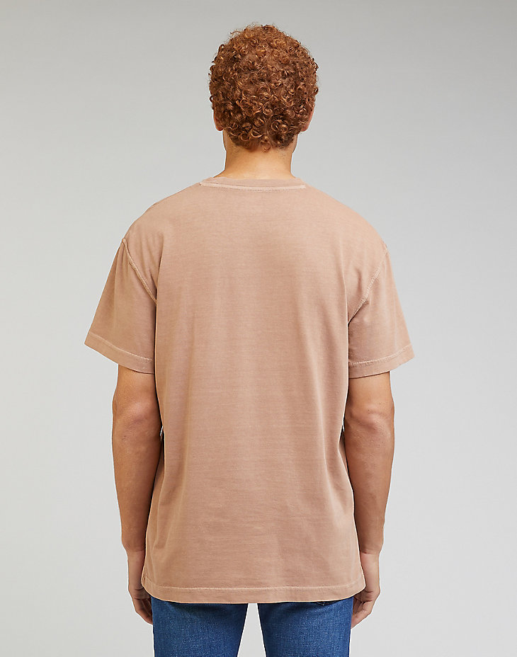 Relaxed Pocket Tee in Cider alternative view