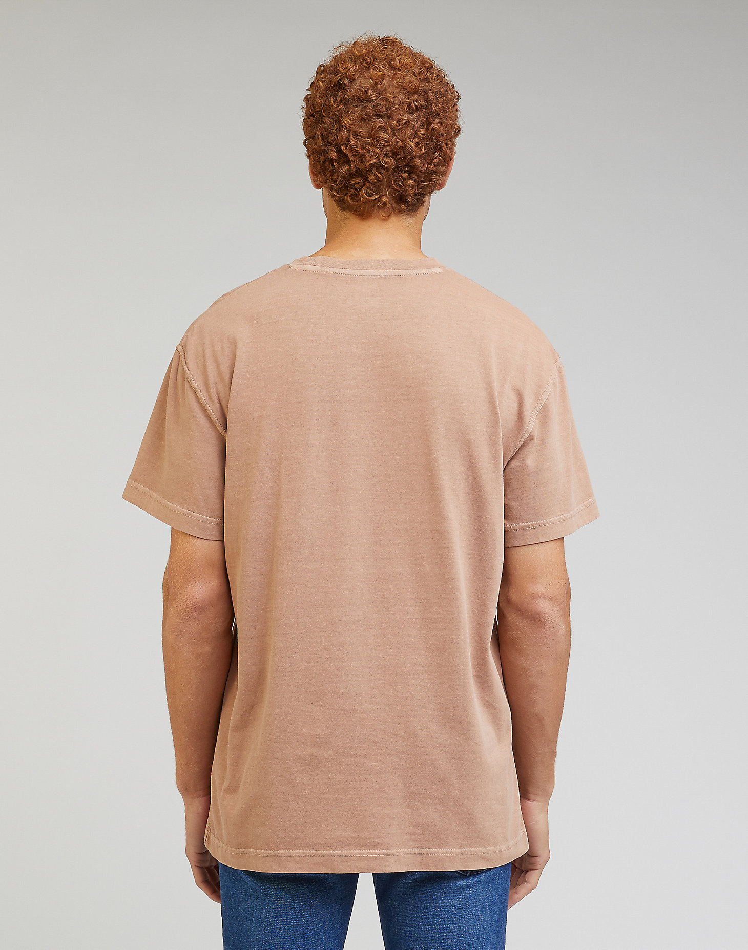 Relaxed Pocket Tee in Cider alternative view 1