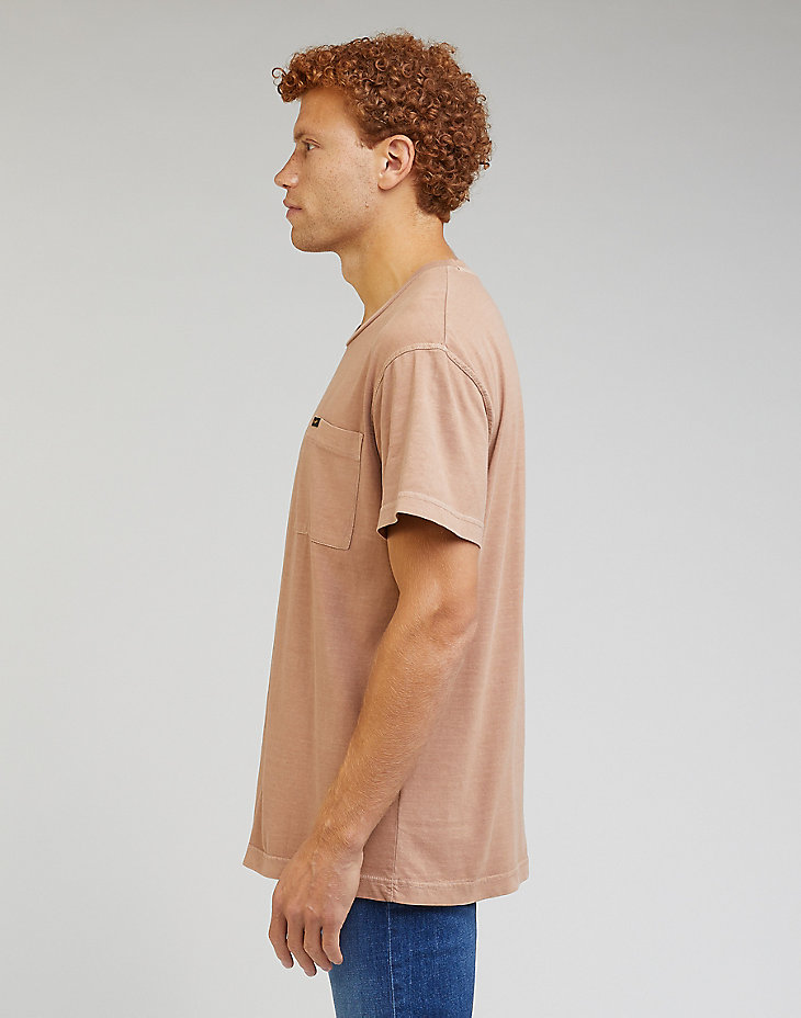 Relaxed Pocket Tee in Cider alternative view 3