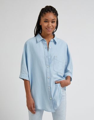 Relaxed One Pocket Shirt in Foam