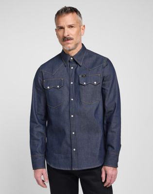 101 50 S Western Shirt Chemises en Denim Homme Lee FR