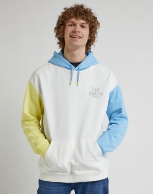 Loose Color Block Hoodie | Men | Lee®
