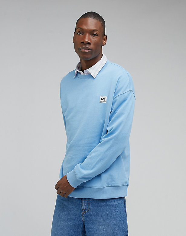 Core Loose Sweatshirt in Prep Blue