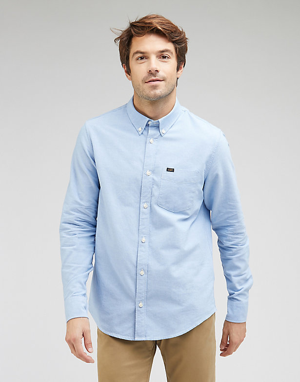 Button Down Shirt in Prep Blue
