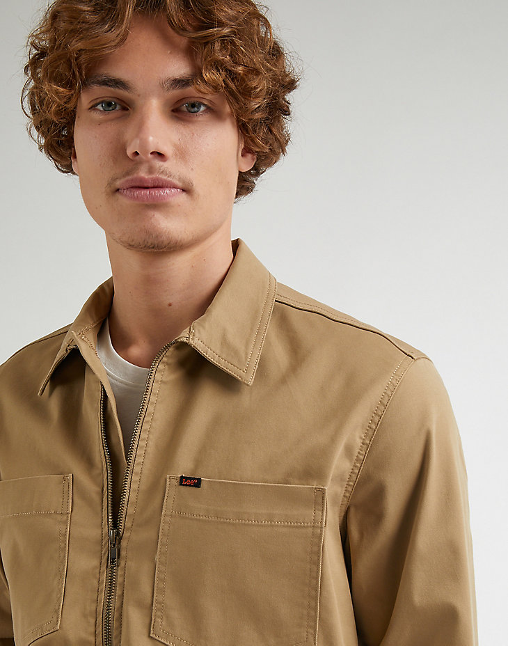 Relaxed Chetopa Overshirt in Clay alternative view 4