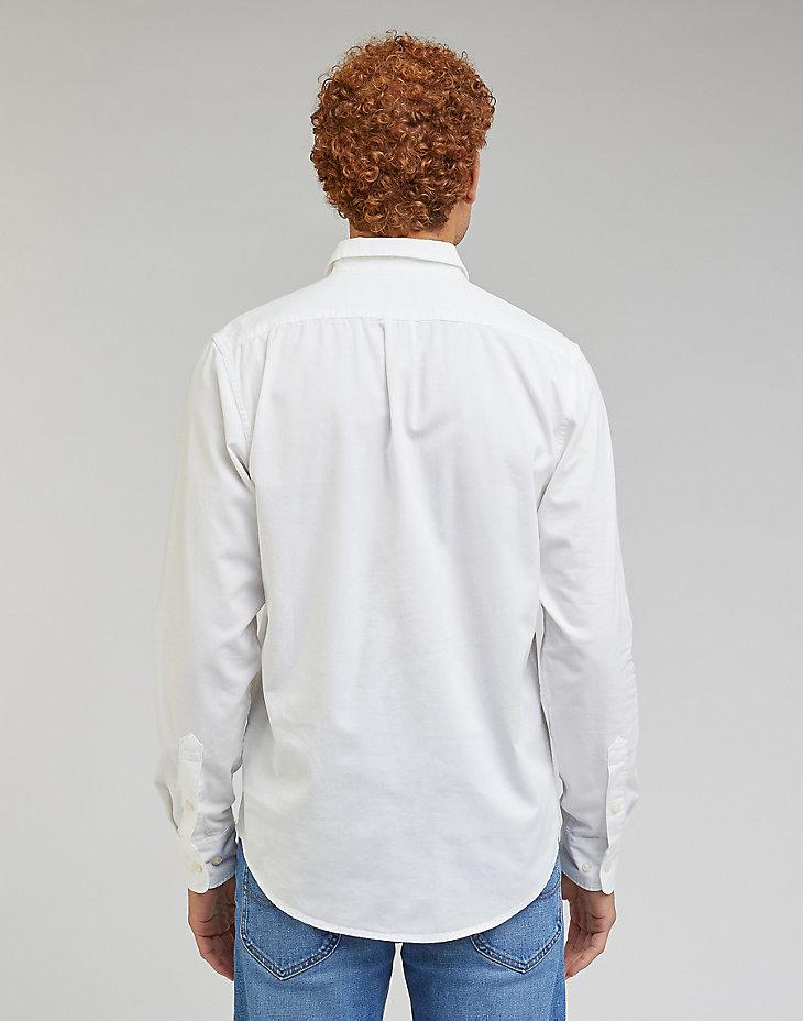 Patch Shirt in Bright White alternative view