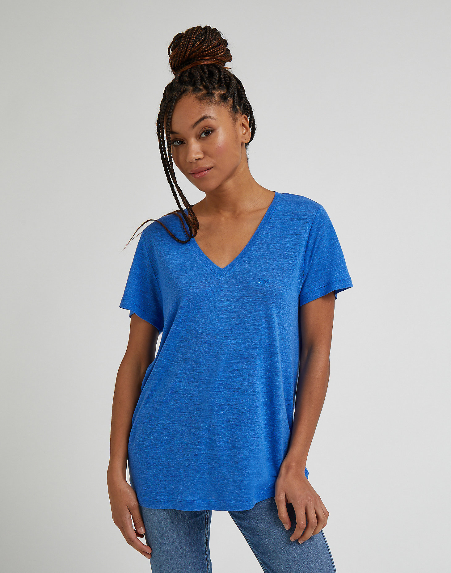V Neck Tee in Ferris main view