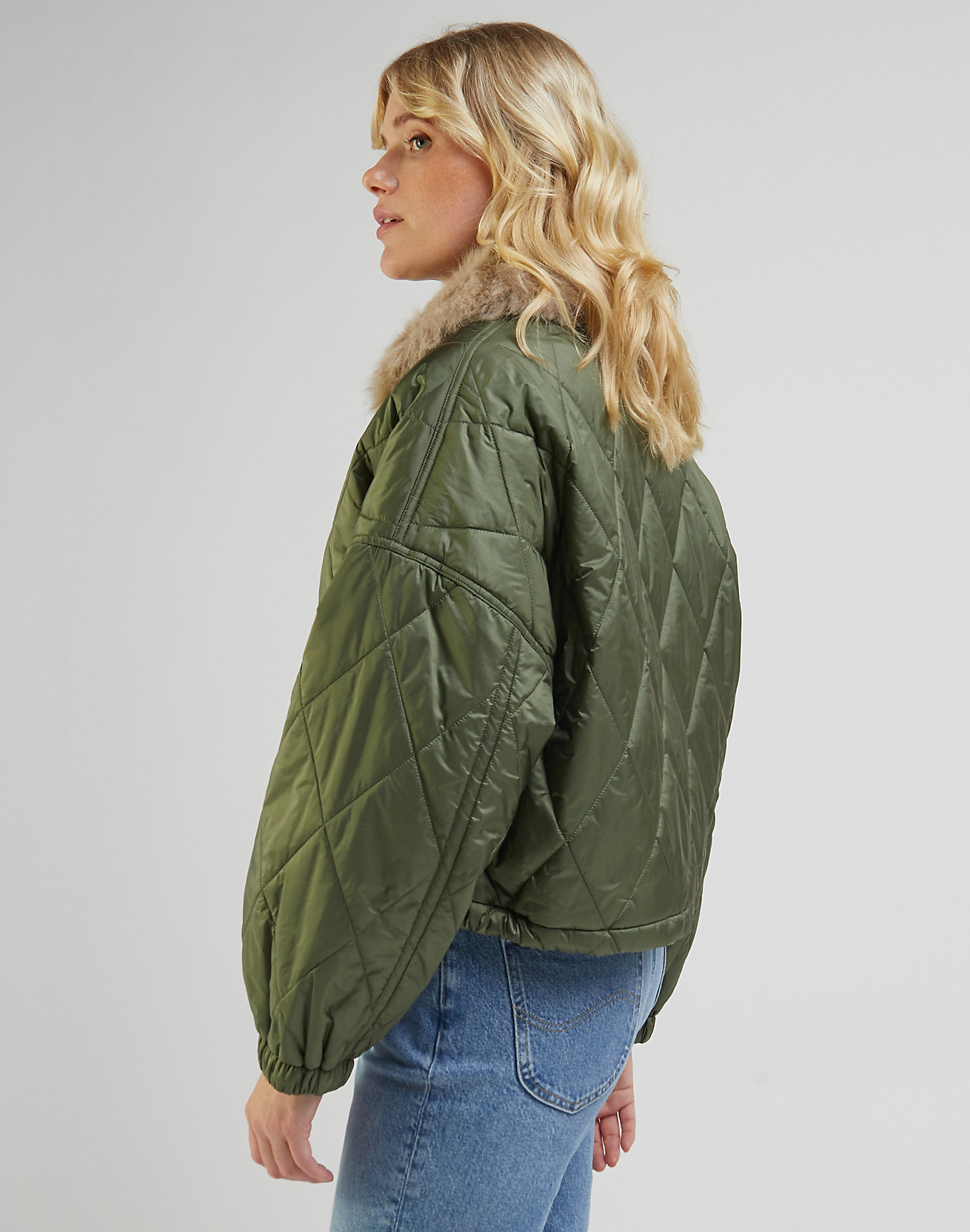 Trans Liner Jacket in Olive Grove alternative view 3