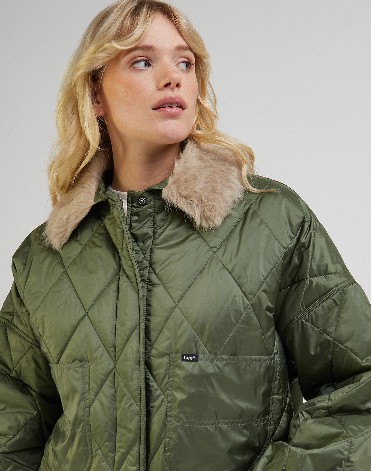 Trans Liner Jacket in Olive Grove alternative view 4