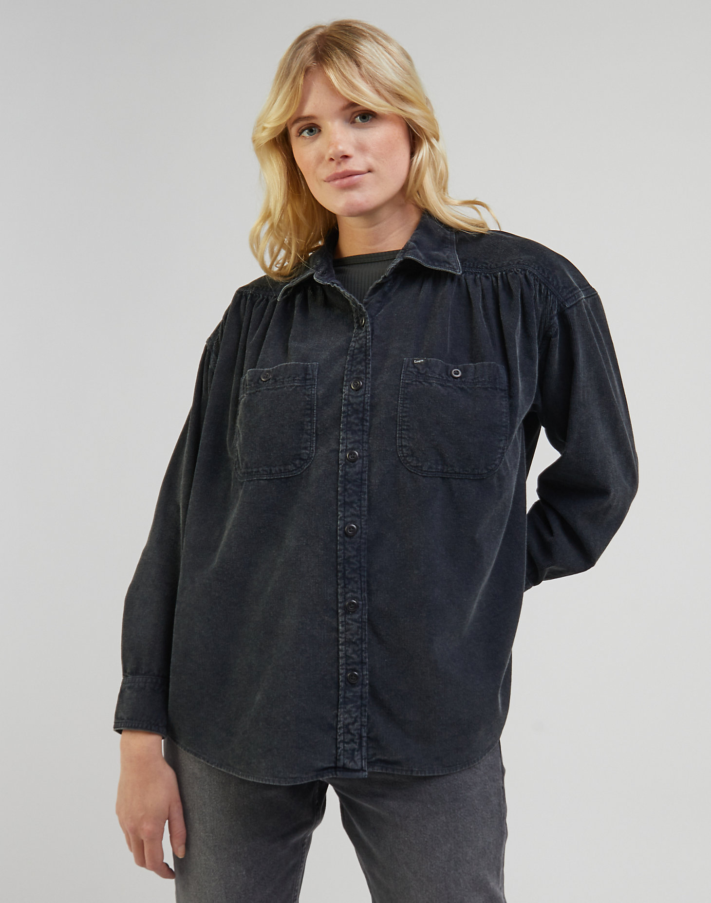 Frontier Shirt in Charcoal main view