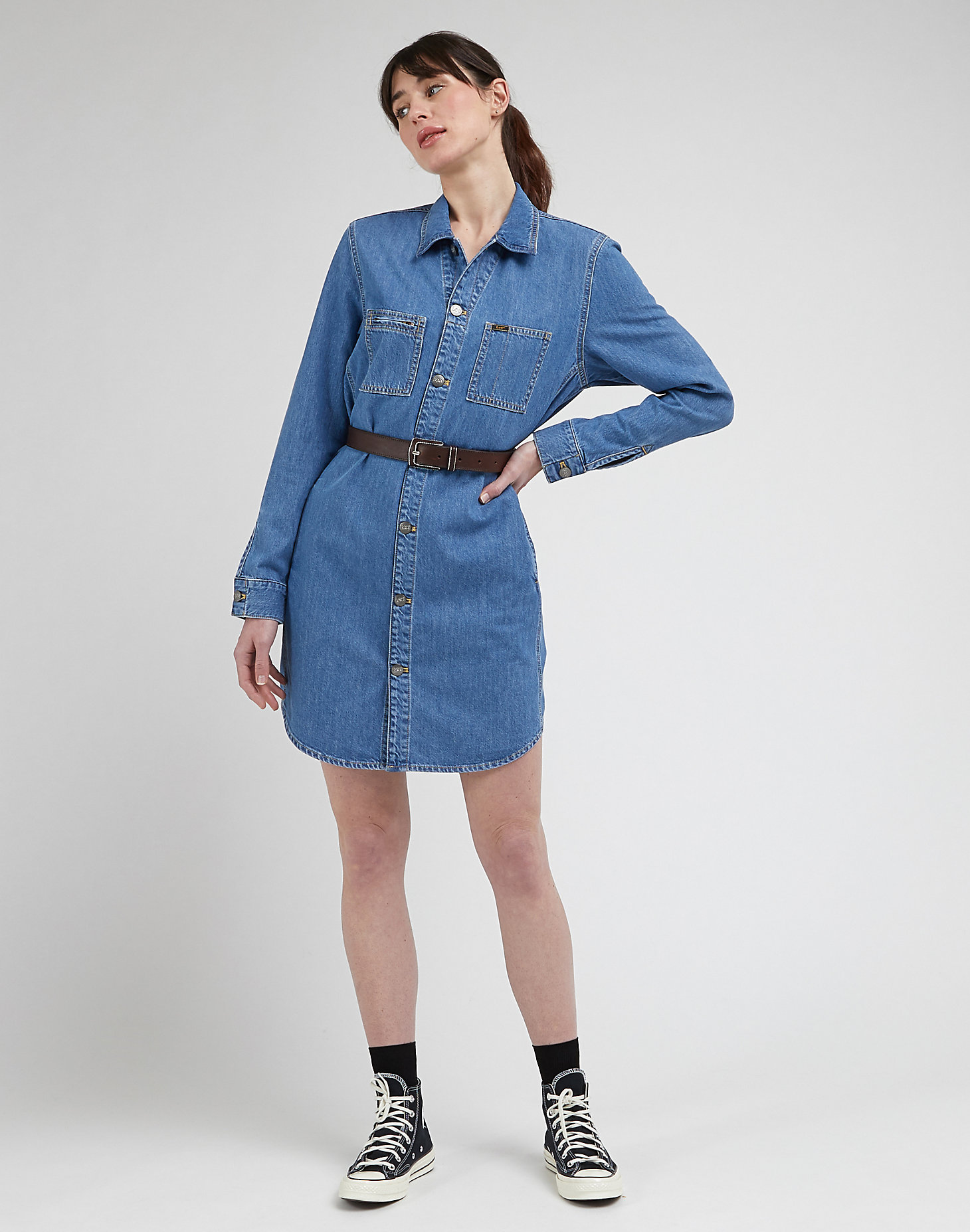 Unionall Shirt Dress in The Moment alternative view 2
