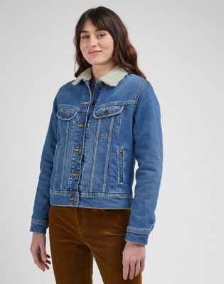 Lee jeans sherpa jacket hotsell