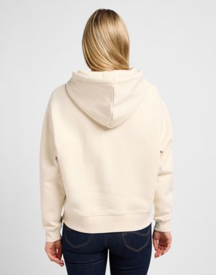 Essential Hoodie in Ecru alternative view