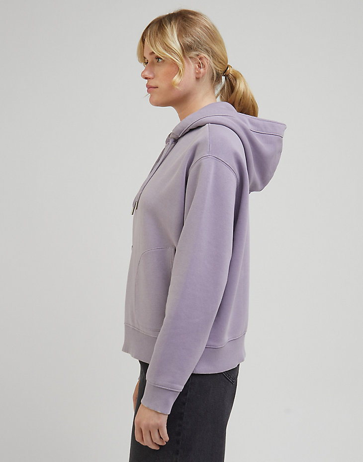 Relaxed Hoodie in Jazzy Purple alternative view 3