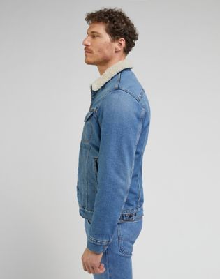 Mock neck sherpa store jacket garage