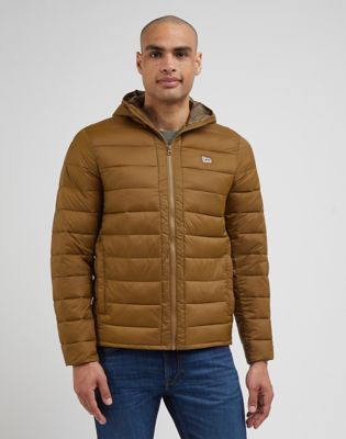 Light Puffer Jacket in Tumbleweed