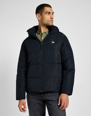 Puffer Jacket in Black