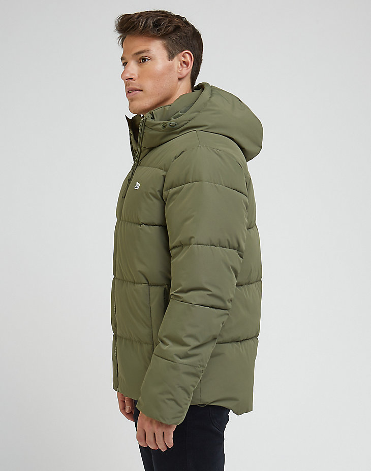 Puffer Jacket in Olive Grove alternative view 3