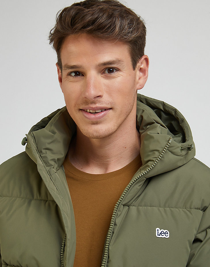 Puffer Jacket in Olive Grove alternative view 4