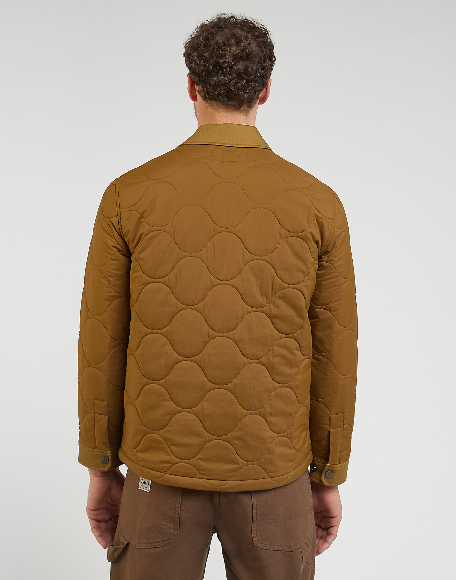 Quilted Overshirt in Tumbleweed alternative view 1