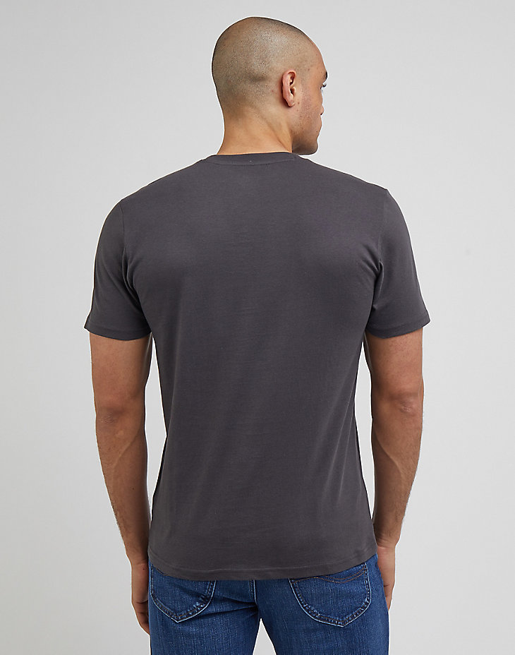 Medium Wobbly Lee Tee in Washed Black alternative view