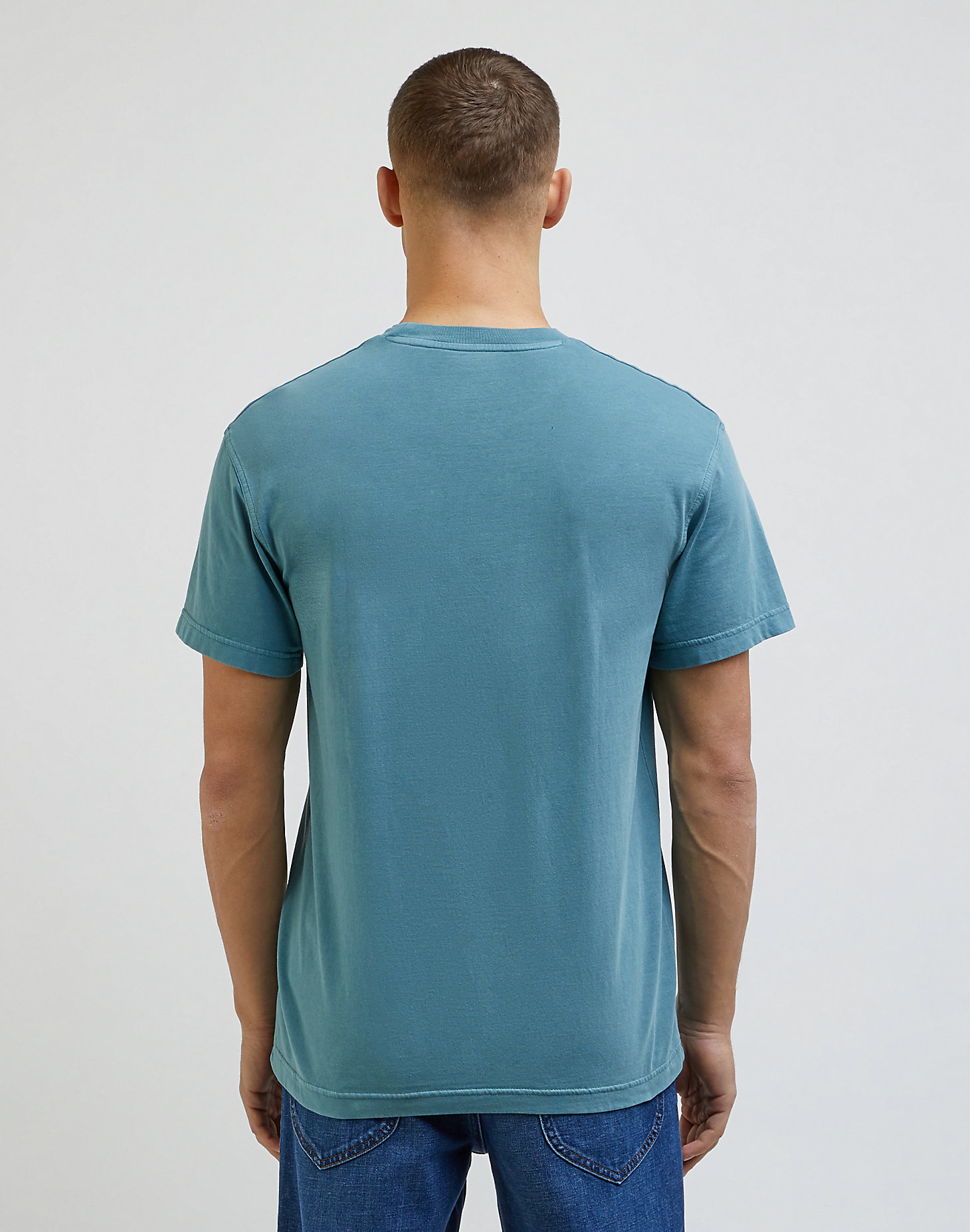 Relaxed Pocket Tee in Eden alternative view 1