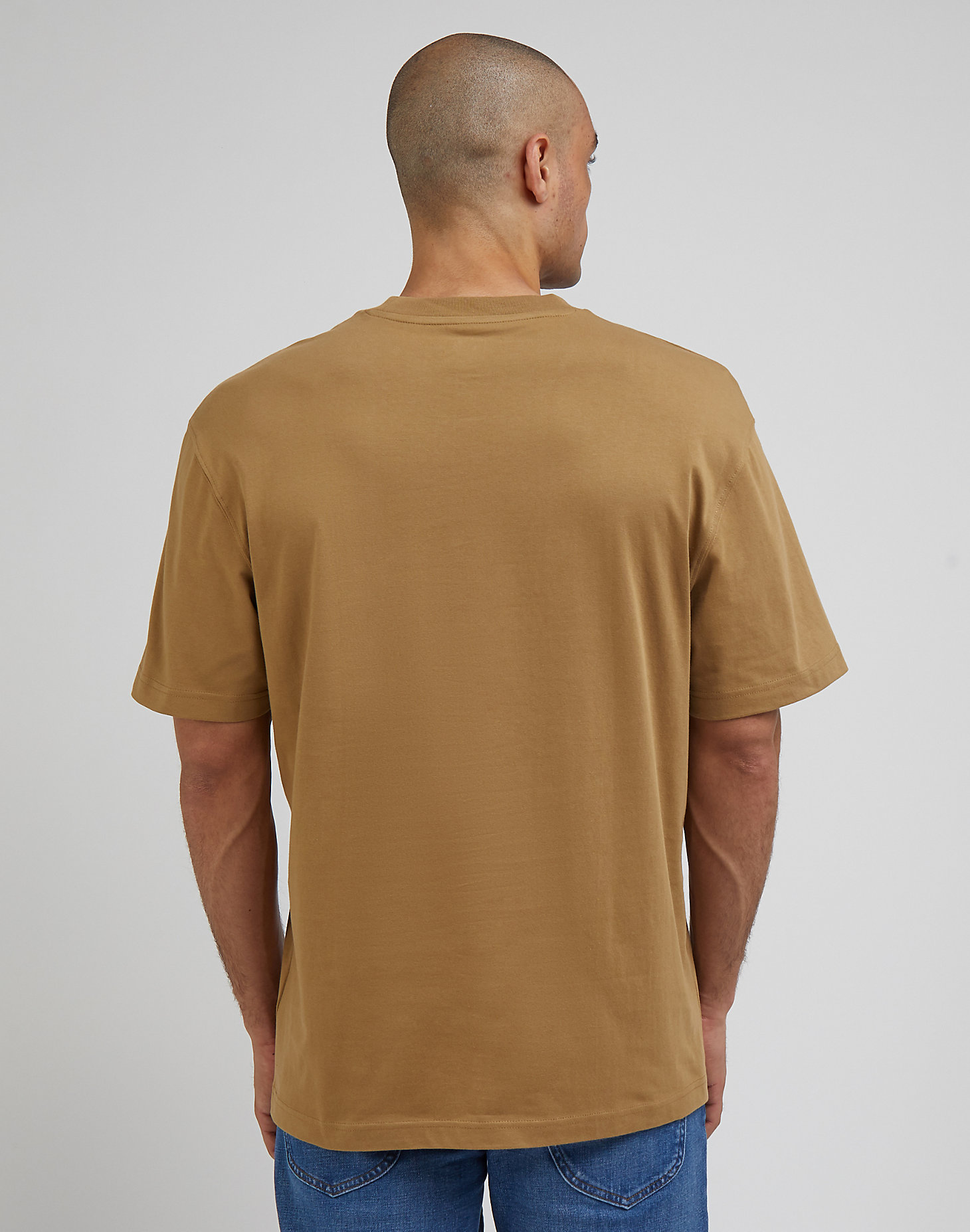 Plain Loose Tee in Clay alternative view 1