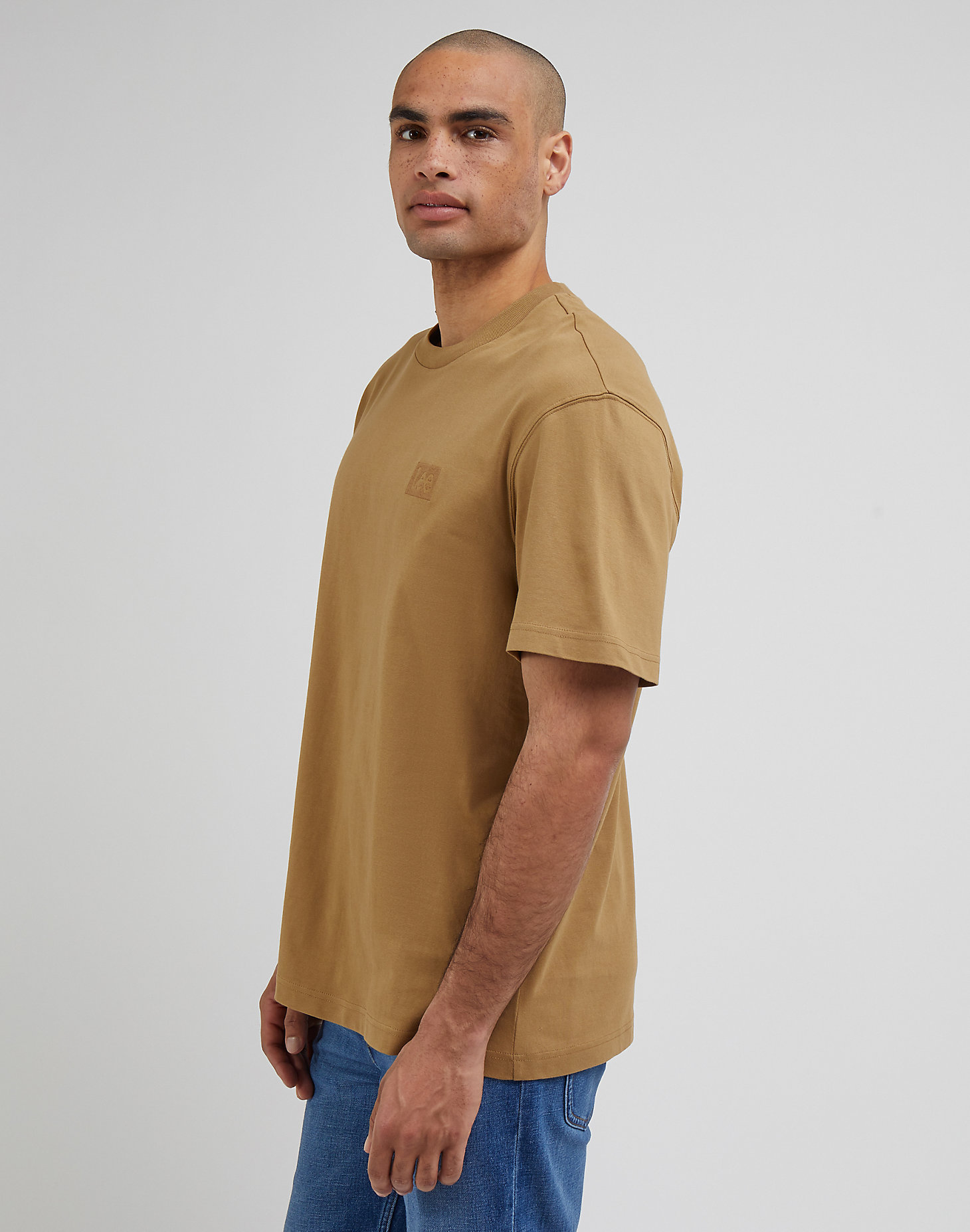 Plain Loose Tee in Clay alternative view 3