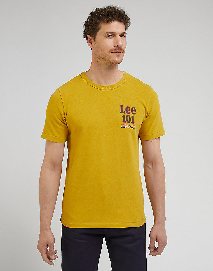 101 Core Tee in Maize alternative view 2