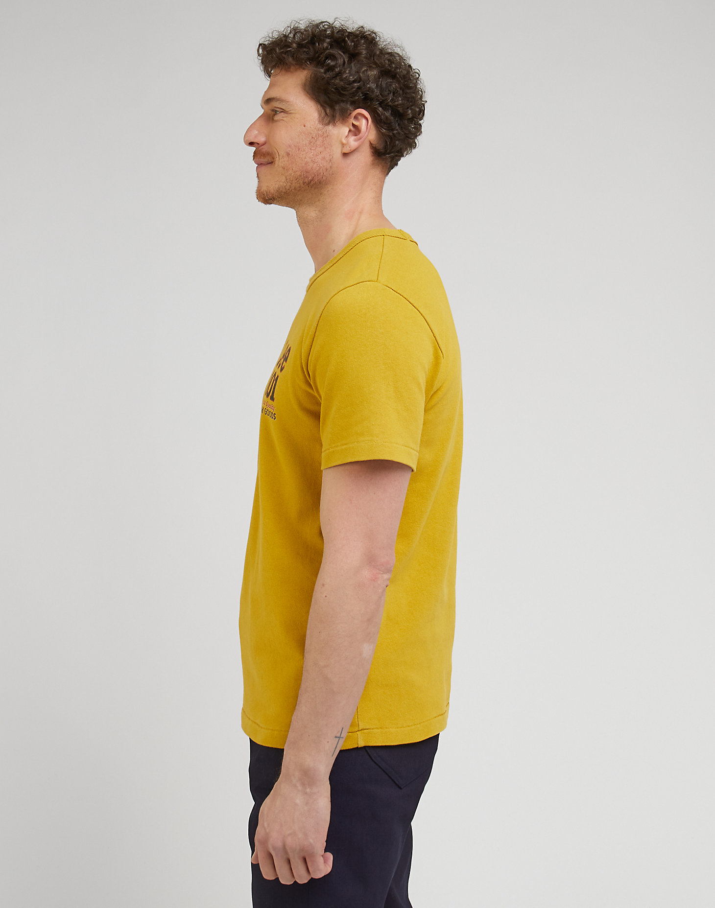 101 Core Tee in Maize alternative view 5