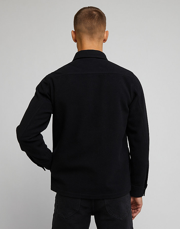 101 Overshirt in Washed Black alternative view 3