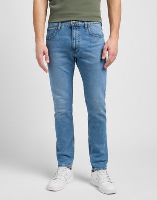 Lee Rider Slim Fit Denim Jeans, Blue at John Lewis & Partners