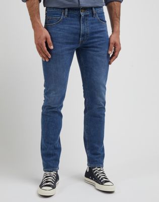 Pantalones vaqueros de hombre Lee Rider slim, modelo L701NLWI, de tejano  azul medio