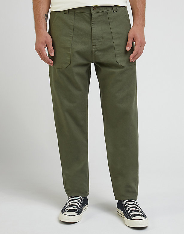 The Fatigue Pants in Olive Grove