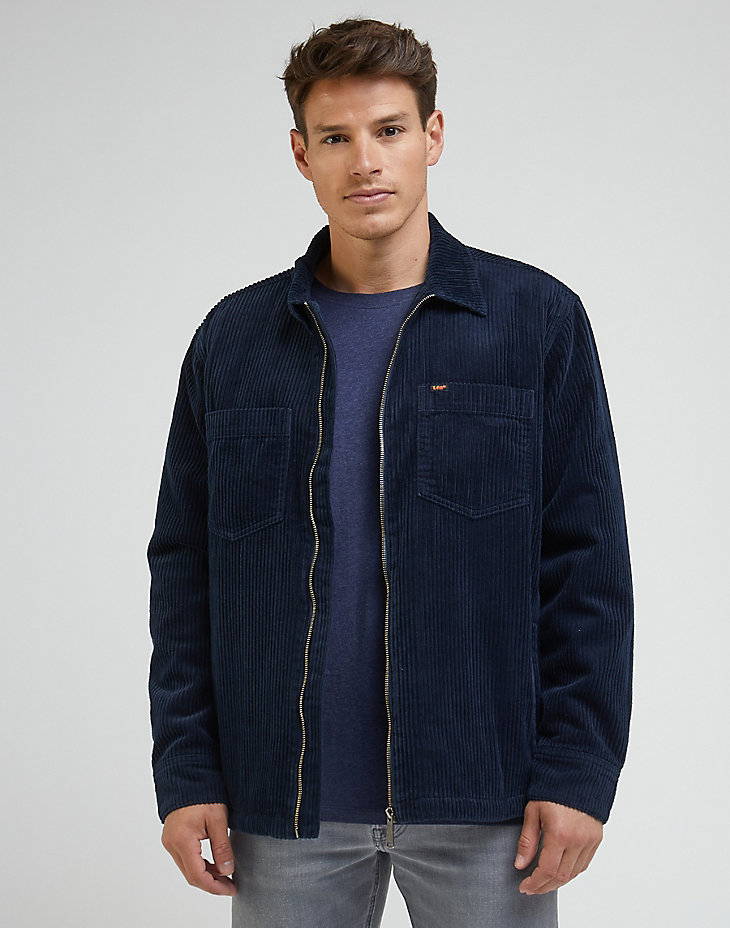 Relaxed Chetopa Overshirt in Sky Captain main view