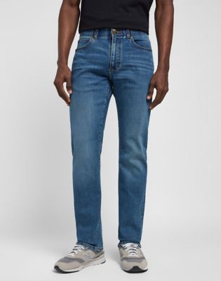 Black Wash Slim Fit Tapered Jeans - Matalan