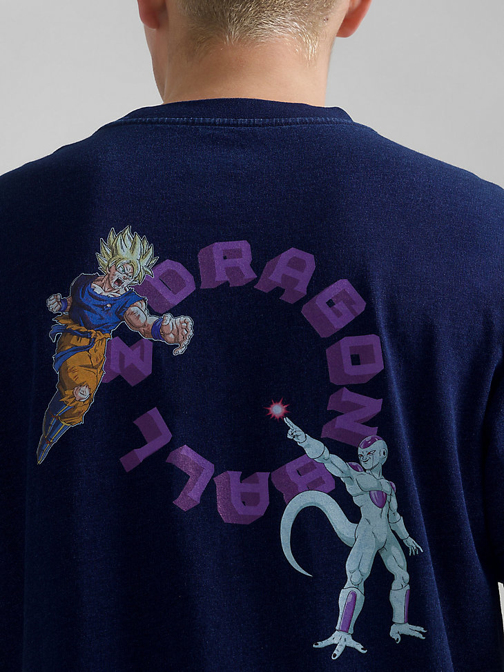Men's Lee and Dragon Ball Z Face Off Tee in Dark Shade alternative view 5