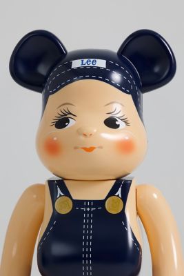 Lee x BE@RBRICK Buddy Lee 1000%:Navy/Beige:One Size | Lee x Bearbrick | Lee®