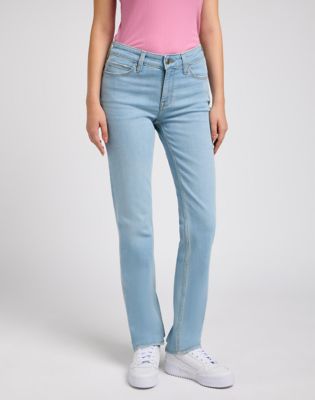 Lee Marion Straight Jeans Blue