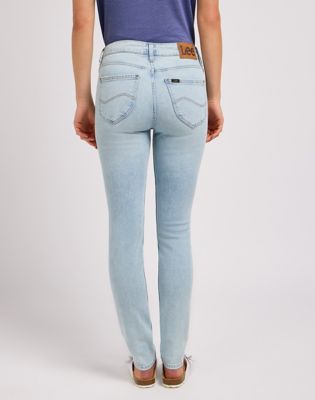 Jeans Mujer Tiro Alto Scarlett High Skinny Fit Worn Eboy - Lee