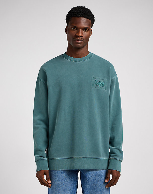 Core Loose Sweatshirt in Evergreen